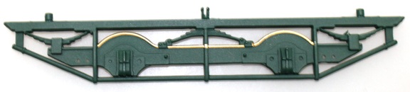 (image for) Side Frame - Green ( On30 Street Car )